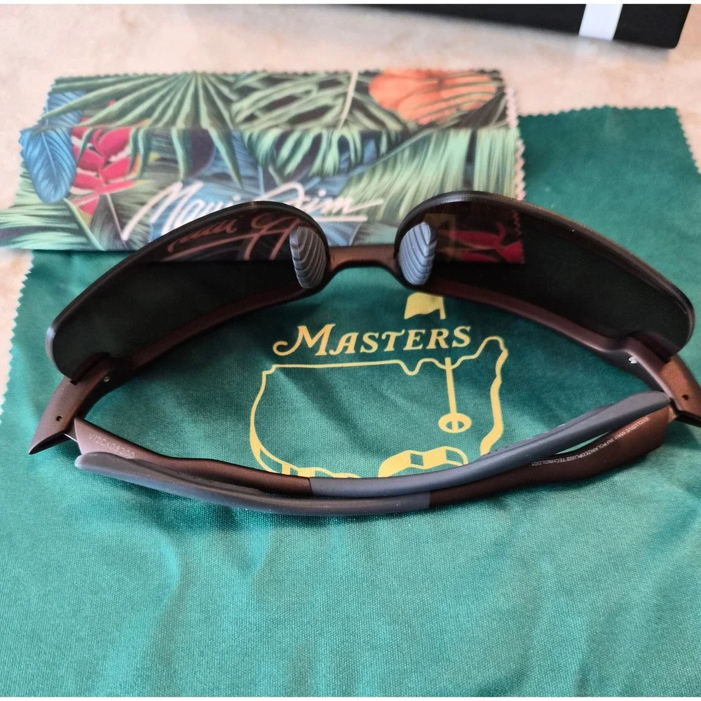 Maui Jim Ho'okipa Ultra G MU Sunglasses Matte Brn HCL Bronze Masters MJ0336S-002
